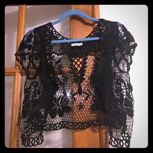 Crop Knit Cardigan